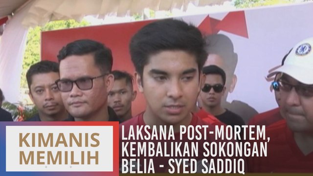 Kimanis Memilih: Laksana Post-Mortem, kembalikan sokongan belia - Syed Saddiq