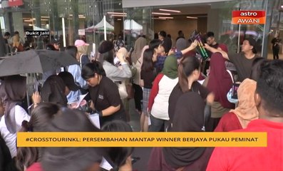 #CROSSTourinKL: Persembahan mantap WINNER berjaya pukau peminat