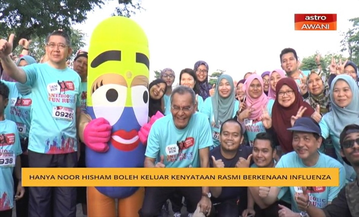 Hanya Noor Hisham boleh keluar kenyataan rasmi berkenaan Influenza