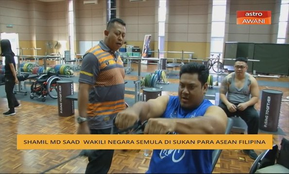 Shamil Md Saad wakili negara semula di Sukan Para ASEAN Filipina