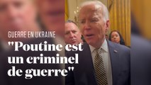 Ukraine : Joe Biden qualifie Poutine de 