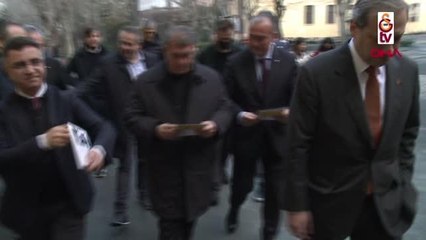 SPOR Barcelona Başkanı Laporta, Galatasaray Kulübü'nün kurulduğu liseyi gezdi