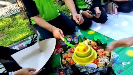 Potong tumpeng hari ulang tahun ppni ke 48