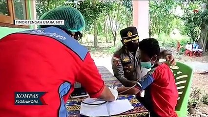 Polisi Jemput Penyandang Disabilitas Untuk Divaksin