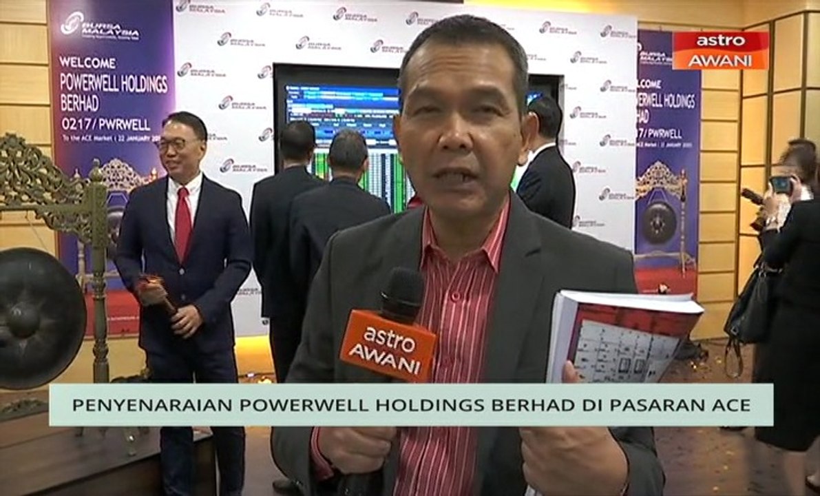 Niaga AWANI: Penyenaraian Powerwell Holdings Berhad di pasaran ACE