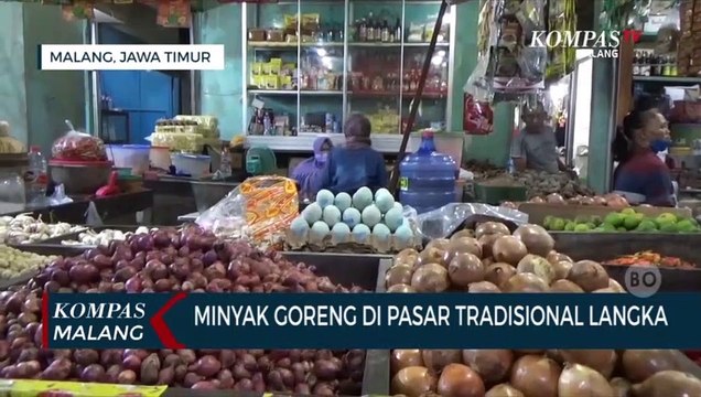 HET Dicabut, Minyak Goreng di Pasar Tradisional Kota Malang Masih Langka!!!