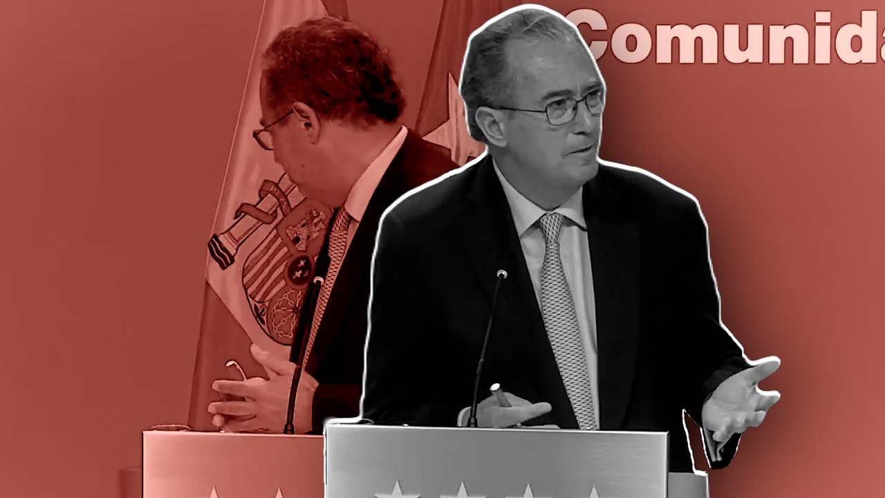 Este es el momento en el que el portavoz de Ayuso, Enrique Ossorio, se pregunta dònde están los pobres