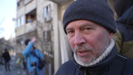 Raketenteile treffen Wohnhaus: "Die Druckwelle hat mich aus dem Bett gedrückt"