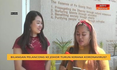Bilangan pelancong ke Johor turun kerana koronavirus