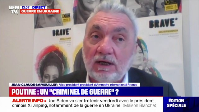 Guerre en Ukraine: pour le vice-président d'Amnesty International France, les attaques russes sont des éléments consécutifs de crimes de guerre