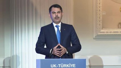 Çevre, Şehircilik ve İklim Değişikliği Bakanı Kurum, "Birleşik Krallık-Türkiye Yeşil Finans Konferansı"na katıldı (2)