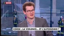 Jean-Loup Bonnamy, à propos de la Corse : «Il ne faut pas croire qu'en achetant, à court terme, la paix sociale [...] nous allons gagner du respect»