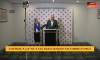 Australia catat tiga kes baru jangkitan koronavirus