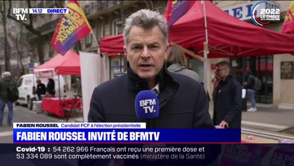 Fabien Roussel, candidat PCF à l'élection présidentielle, propose de revaloriser le SMIC à 1900 euros brut