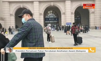 Proses kuarantin pesakit koronavirus