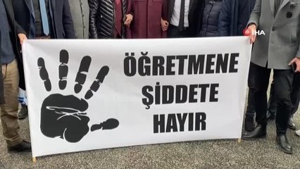 Öğrencisini veli şiddetinden korumak isteyen öğretmen saldırıya uğradı
