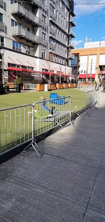 Attempt to Jump Fence Fails