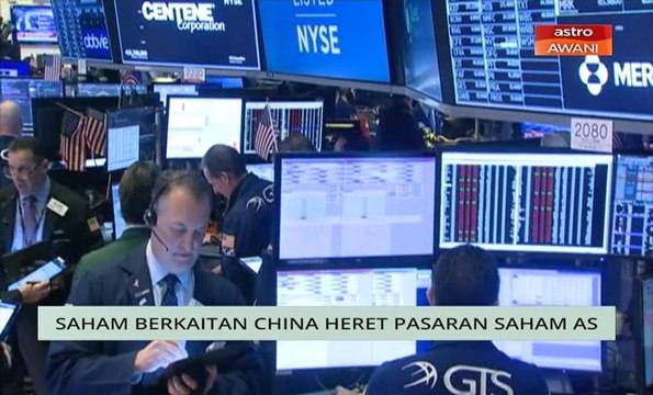 Niaga AWANI: Saham berkaitan China heret pasaran saham AS