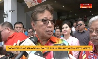 Video herunterladen: Koronavirus: Sarawak sekat masuk rakyat China berkuat kuasa serta merta