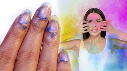 Holi 2022 : होली खेलने से पहले Face और Nails पर लगाए ये 1 चीज़ | Boldsky