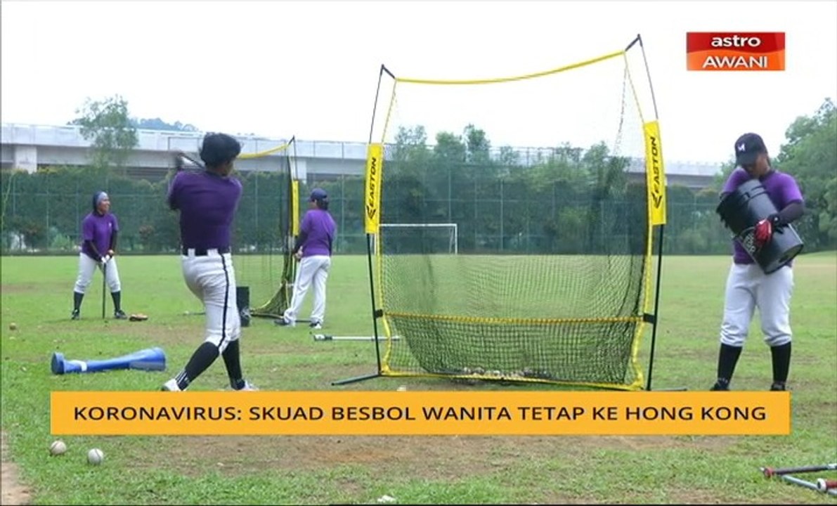 Koronavirus: Skuad besbol wanita tetap ke Hong Kong