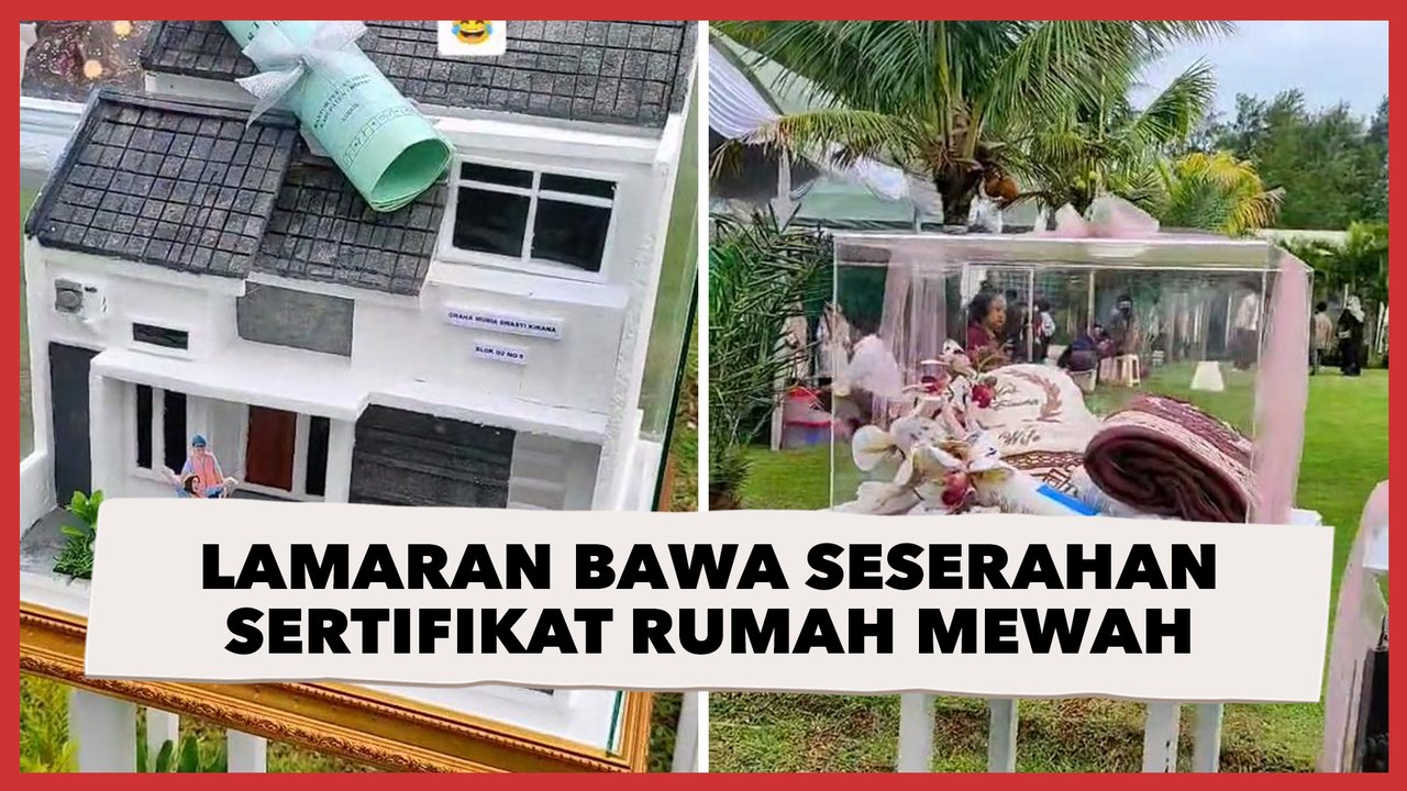 Lamaran di Jepara Sampai Bawa Seserahan Sertifikat Rumah dan Tas Mewah: Keras Lur!