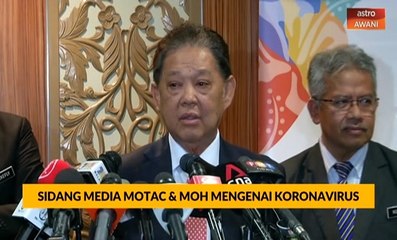 MOTAC yakin sasaran TMM2020 tercapai biarpun berdepan koronavirus