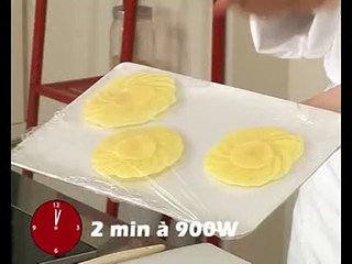 L'atelier des Chefs : tourte feuilletée aux pommes de terre et morilles