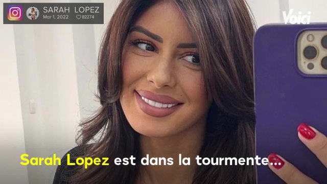 Voici - Sarah Lopez en larmes : son compagnon Tom Brusse s'affiche dans les bras d'une autre femme