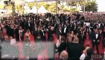 Cannes 2012 : Jessica Chastain, angélique pour sa montée des marches