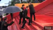 Cannes 2012 : la pluie, ennemie des coiffures de stars