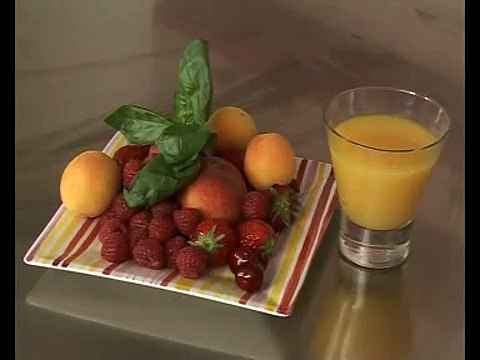 Salade de fruits frais au basilic