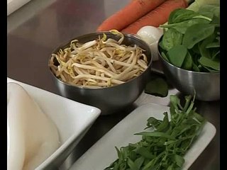 Wok de calamars au soja et à l'estragon