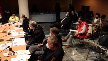 Άσκηση της πυροσβεστική υπηρεσίας για το ενδεχόμενο ενός τεχνολογικού ατυχήματος σε βιομηχανία