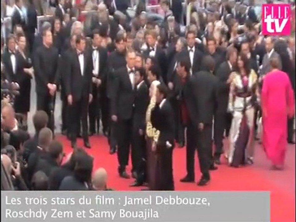 Festival de Cannes 2010 : l'équipe de "Hors-la-loi" danse sur le tapis rouge