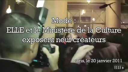 ELLE et le Ministère de la Culture exposent neuf créateurs pour "ELLE aime la mode"