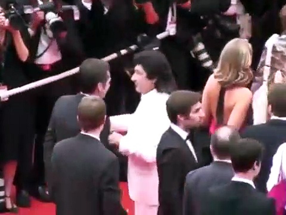 Festival de Cannes 2008 : montée des marches du...