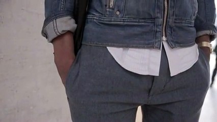 L'homme au chignon banane