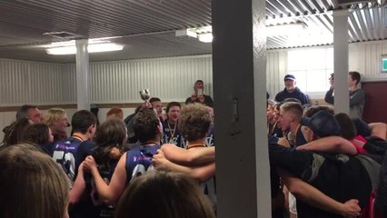 Wynyard celebrates its NWFL Under 18 premiership