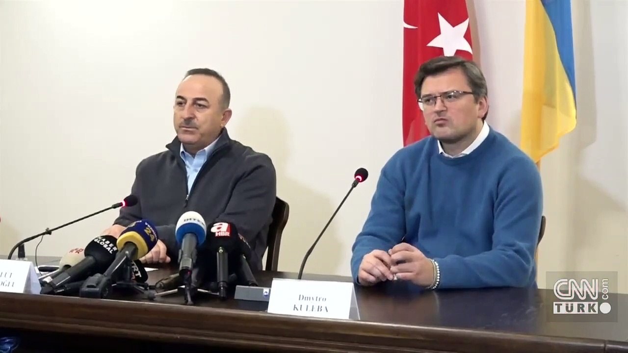 Bakan Çavuşoğlu Ukraynalı mevkidaşı Kuleba ile görüştü! Lviv'de kritik açıklamalar...