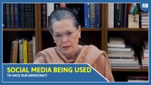Social media being used to hack our democracy, says Congress president Sonia Gandhi in Lok Sabha