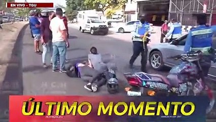 ¡Por culpa de un "chucho"!, Fémina herida tras accidente en el Anillo Periférico