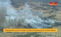 Kebakaran hutan pada tahap kecemasan di utara Perth