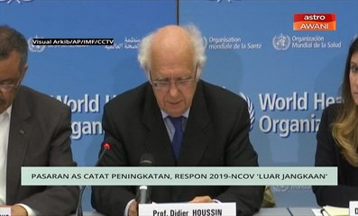 Niaga AWANI: Pasaran AS catat peningkatan, respon 2019-nCoV 'luar jangkaan'