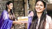 Kajol's Sister Tanishaa Mukerji Celebrates Holi With Paparazzi