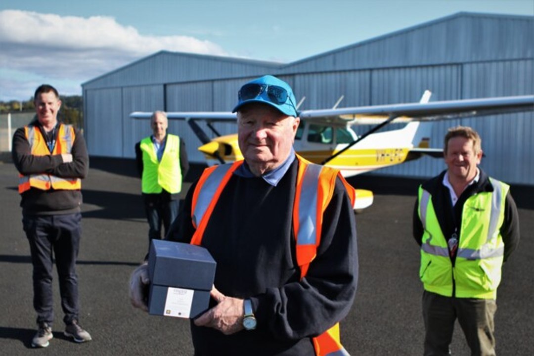 Brian Raven's last flight