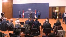 Sırbistan Başbakanı Brnabic, Avusturya Başbakanı Nehammer'i kabul etti