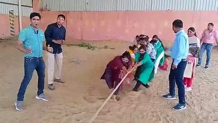 College girls showed stamina in sports competitions