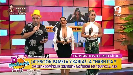 Isabel Acevedo llamó a Christian Domínguez: D´Mañana te cuenta la razón