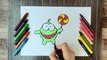 HOW TO DRAW OM NOM,EASY DRAWING,STEP BY STEP DRAWING FOR KIDS,EASY ART